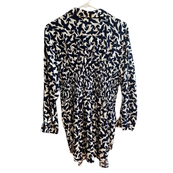 NEW! Maeve Sparrow Dress in Royal & White - L - Picture 4 of 7